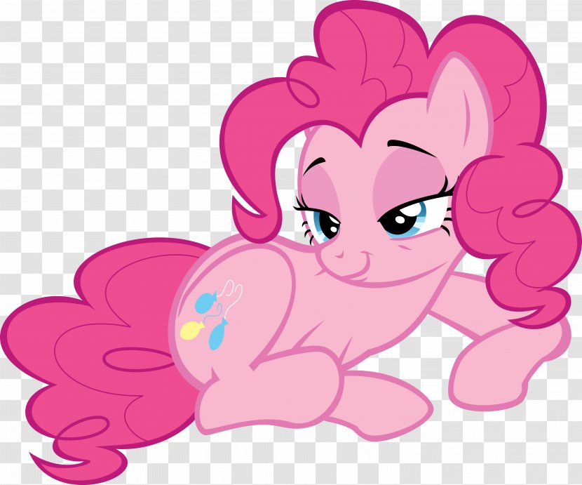 Pinkie Pie Pony Rainbow Dash Applejack Rarity - Silhouette - Frame Transparent PNG