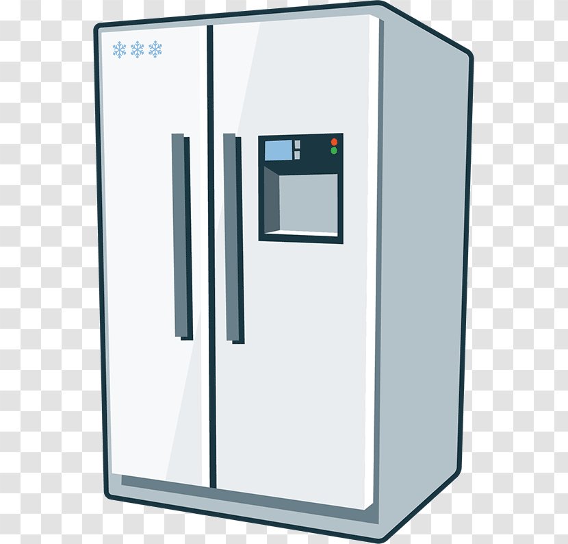 Refrigerator Home Appliance Drawing Transparent PNG