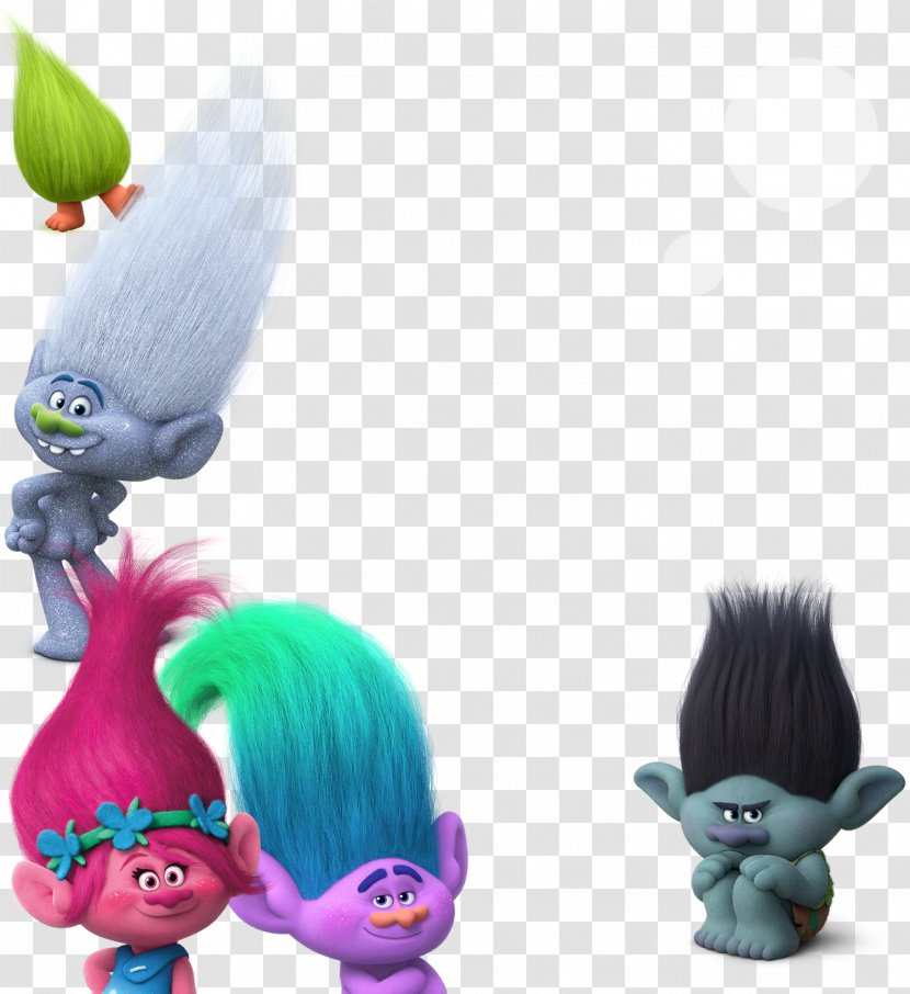 Trolls Troll Doll Animation Internet - Figurine Transparent PNG