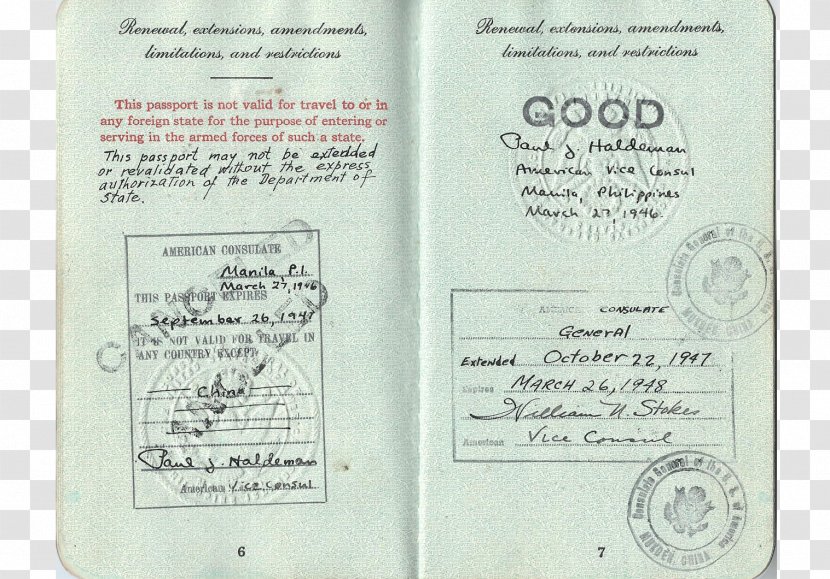 Paper Font - Passport Transparent PNG