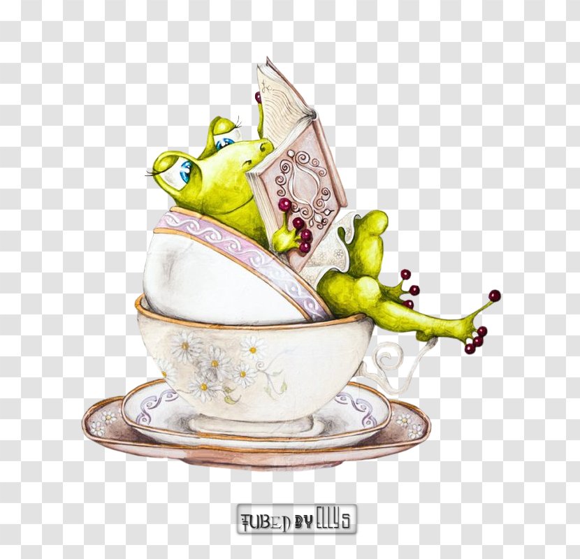 Montreal Gaspé Amphibian Frog Porcelain - Tableware Transparent PNG