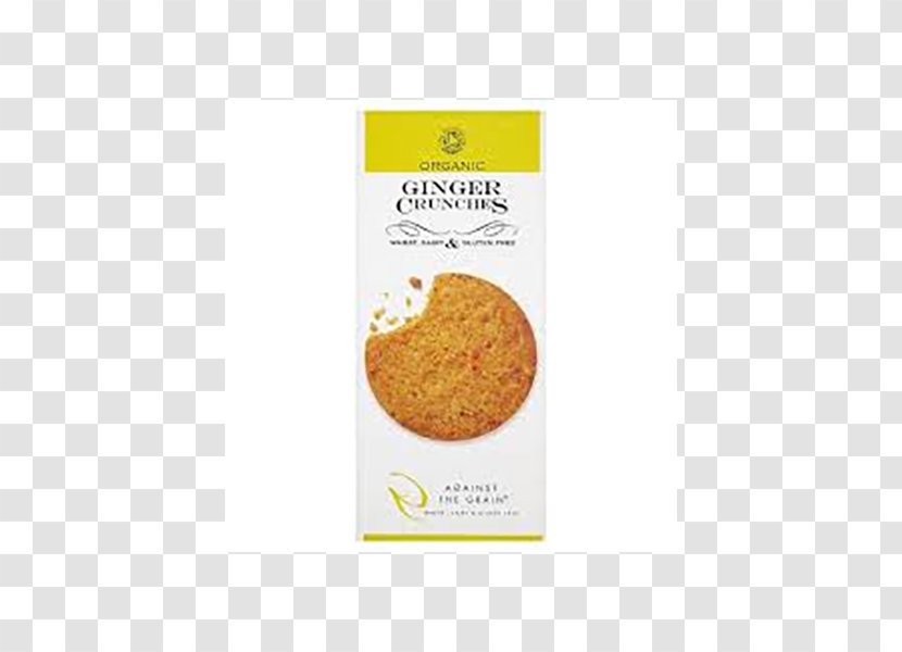 Ginger Snap Organic Food Cereal - Chocolate Chip Transparent PNG