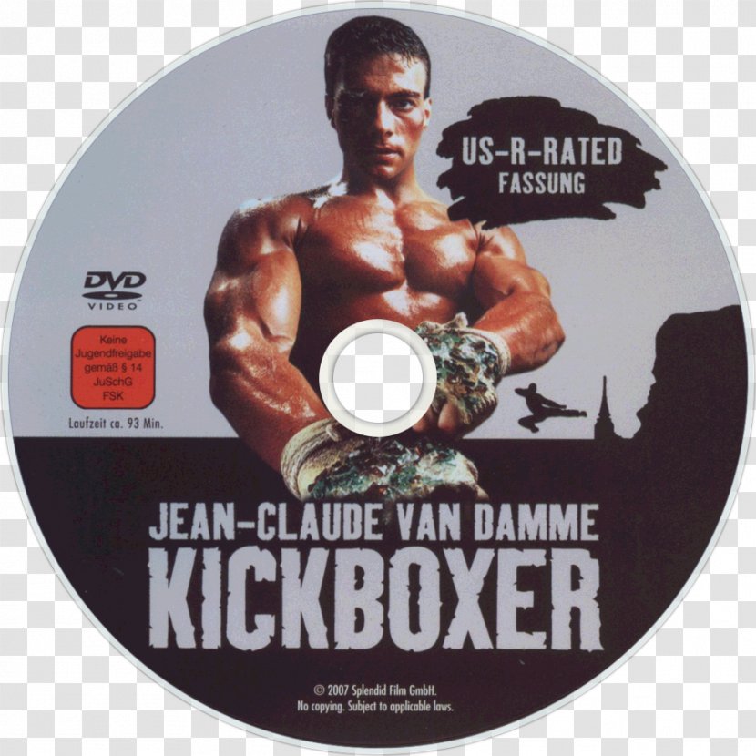 Jean-Claude Van Damme Kickboxer DVD Kickboxing Film - Dvd Transparent PNG
