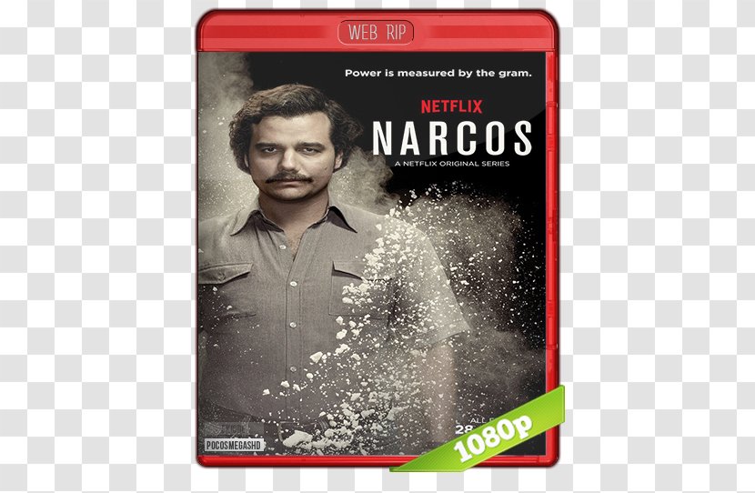 Narcos - Dvd - Season 1 Television Show Netflix NarcosSeason 2Pablo Escobar Transparent PNG
