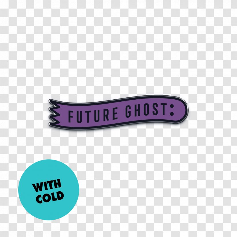 Logo Ghost Hunting Label Sticker - Enamel Pin Transparent PNG