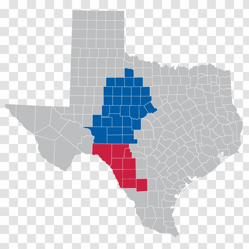 Texas Road Map Vector Graphics Illustration Transparent PNG