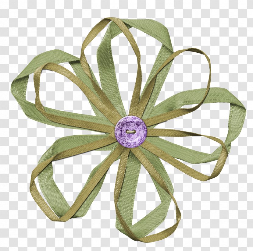 Paper Ribbon Flower Scrapbooking Transparent PNG