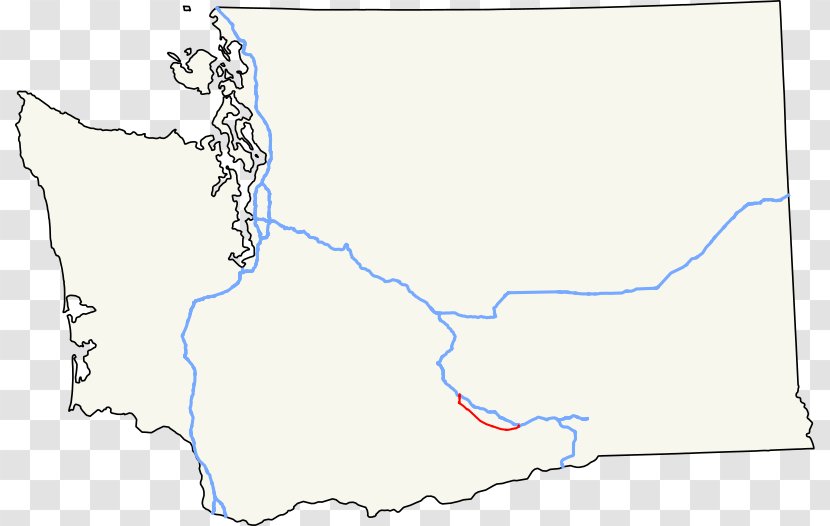 Washington State Route 22 Map Road Highway Transparent PNG