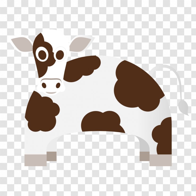 Angus Cattle Red Brahman Sheep - Dog Like Mammal - Cow Transparent PNG