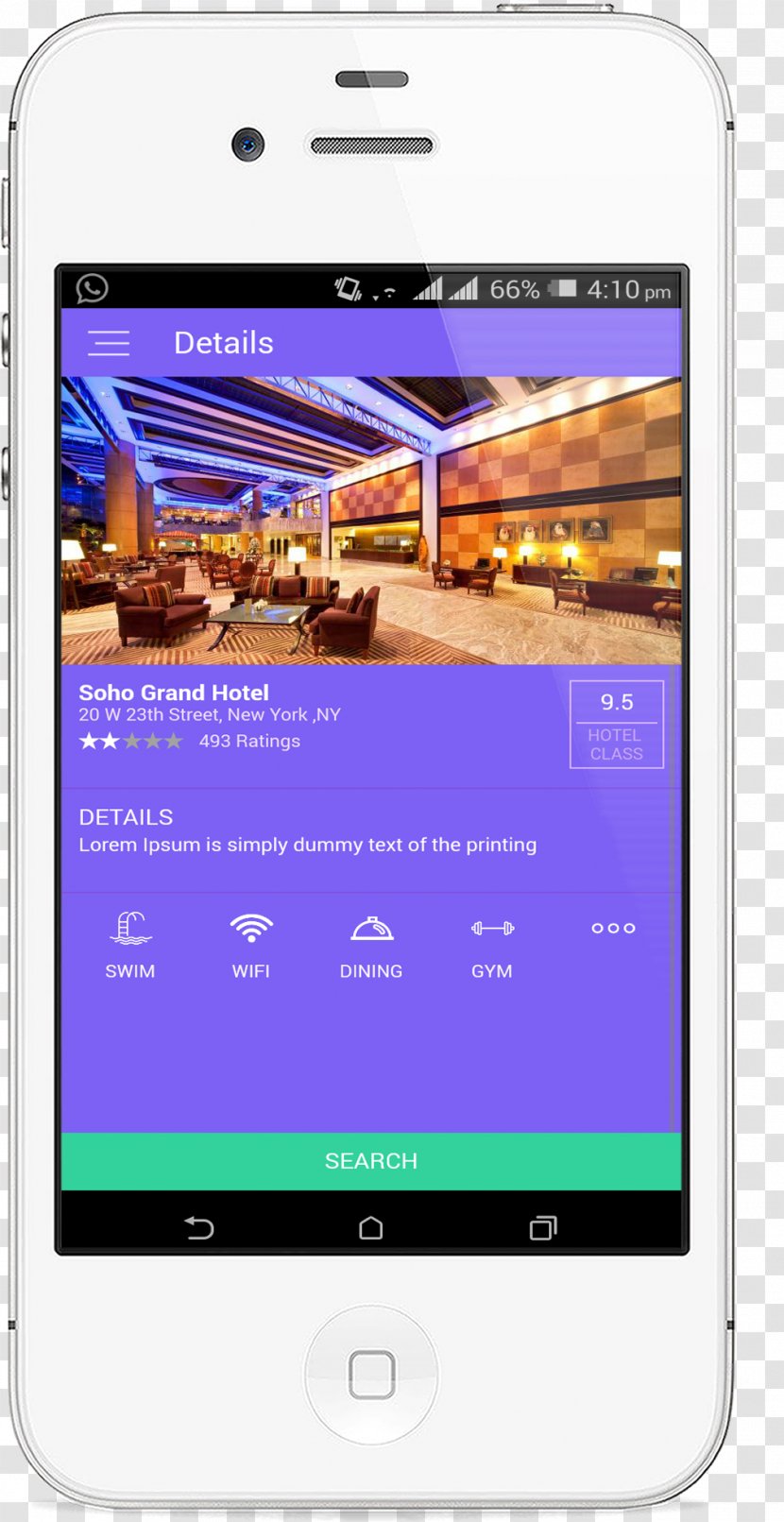 Feature Phone Smartphone Ionic Mobile Phones Windows - Hotel - Booking Transparent PNG