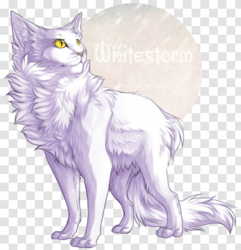 Cat Into The Wild Bluestar's Prophecy Warriors Whitestorm - Erin Hunter Transparent PNG