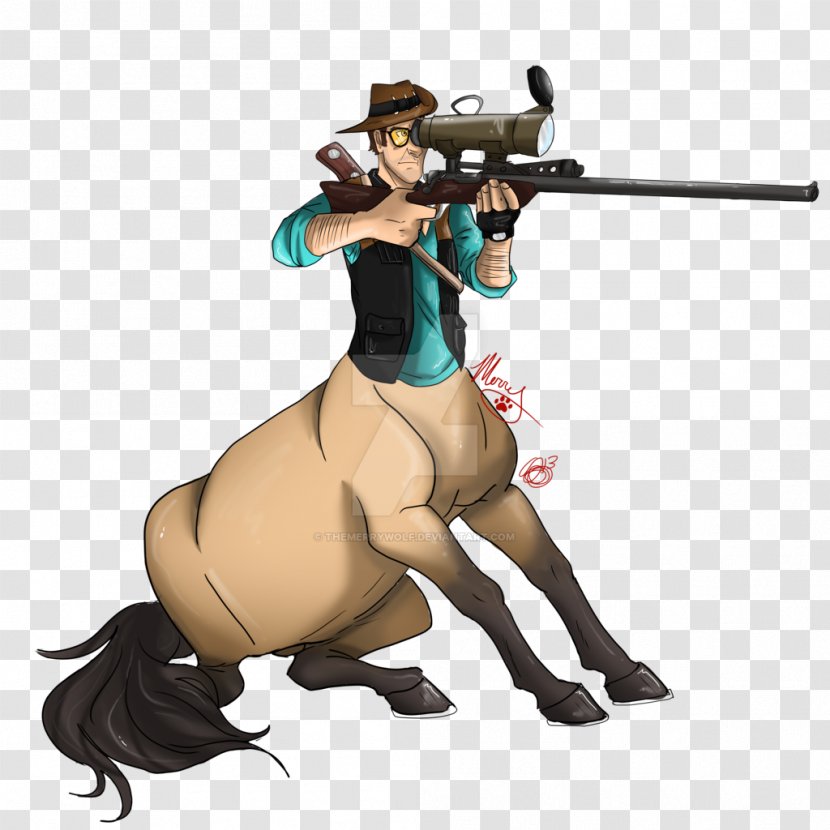 Centaurides Art Horse Photography - Silhouette - Sniper Wolf Transparent PNG