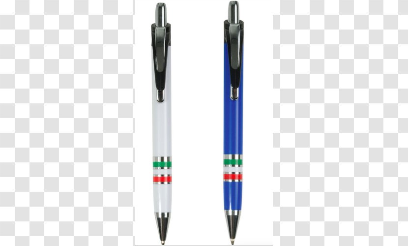 Ballpoint Pen Flag Of Italy Bic - Plastic Transparent PNG