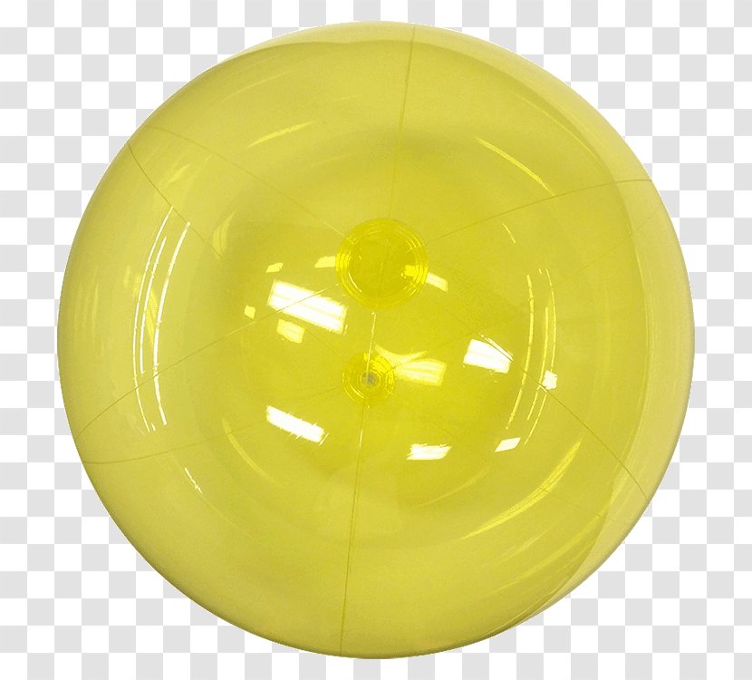 Sphere - Yellow Beach Ball Transparent PNG