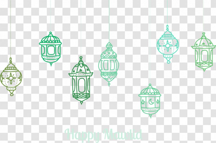 Light Euclidean Vector Line Christmas Lantern - Festival Transparent PNG