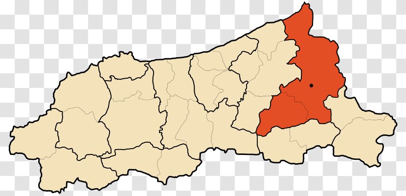 El Milia District Taher Districts Of Algeria - Jijel Province - Map Transparent PNG