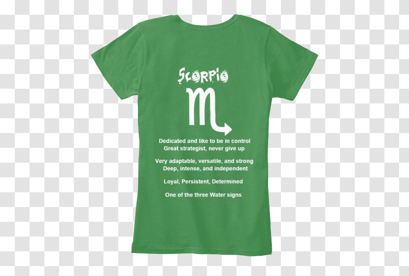 Printed T-shirt - Art - Scorpio Zodiac Transparent PNG