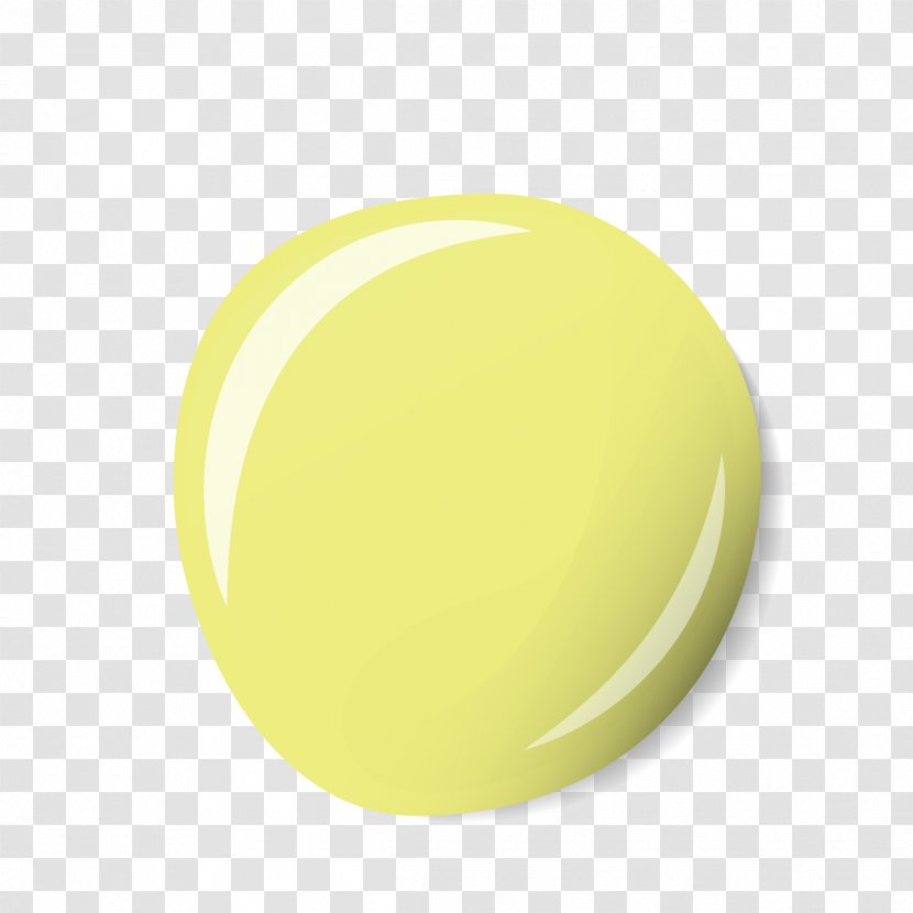 Yellow Circle - Ball - Logo Oval Transparent PNG
