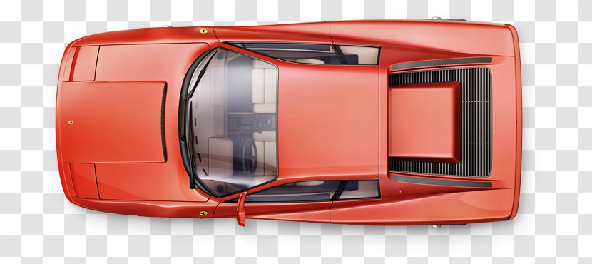 Car Ferrari Testarossa LaFerrari 275 - Motor Vehicle - Lamborghini Top View Transparent PNG