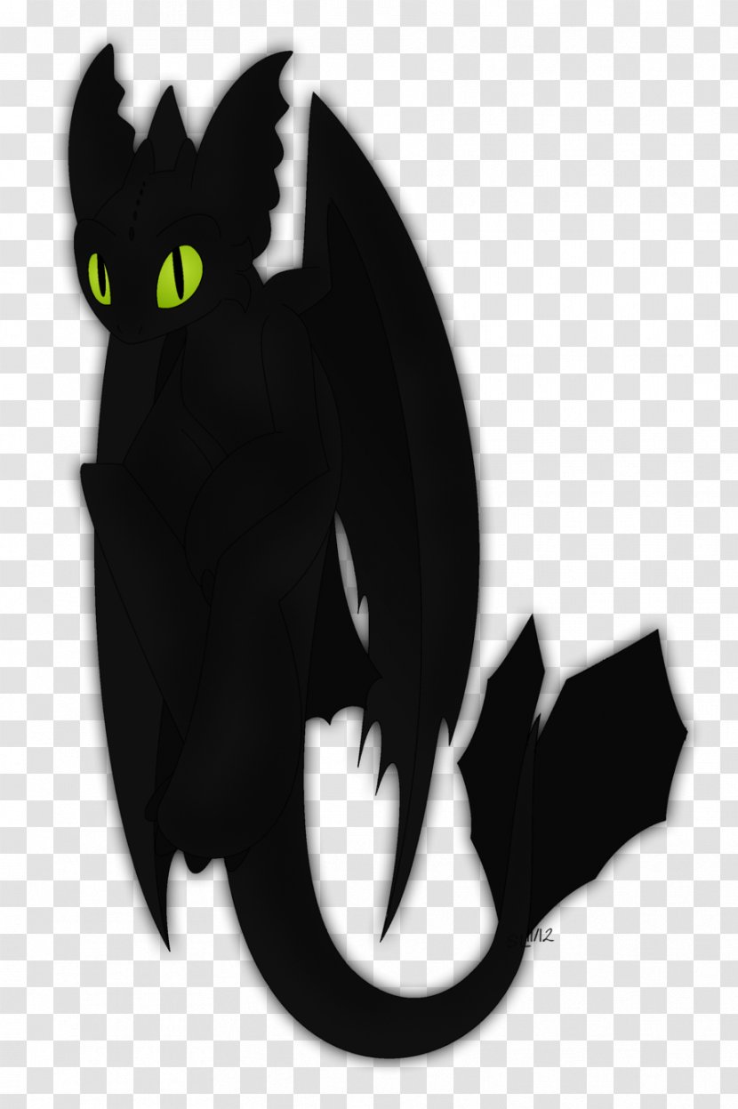 Cat Artist Toothless Animal - Silhouette Transparent PNG