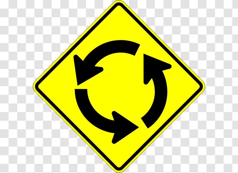 Traffic Sign Priority Signs Roundabout Stop Circle Driving Transparent PNG