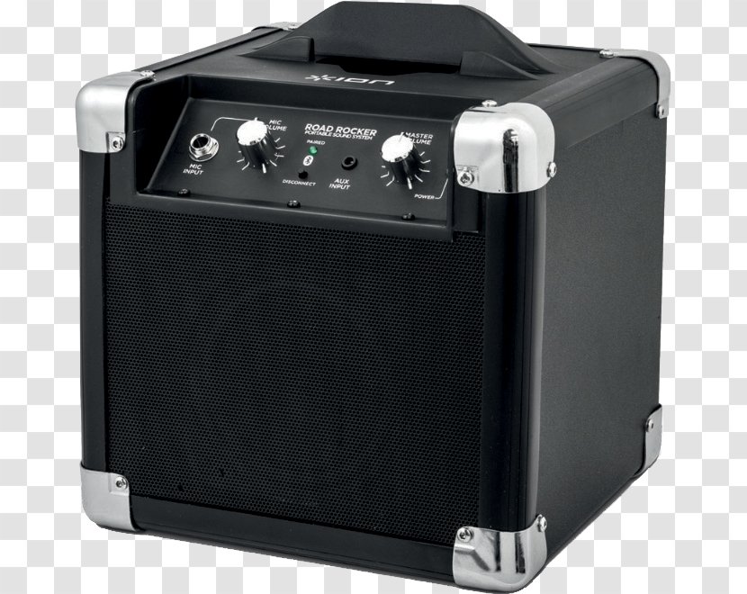 ION Audio Road Rocker Loudspeaker Battery Charger Wireless Speaker - Heart - Haut Parleur Transparent PNG