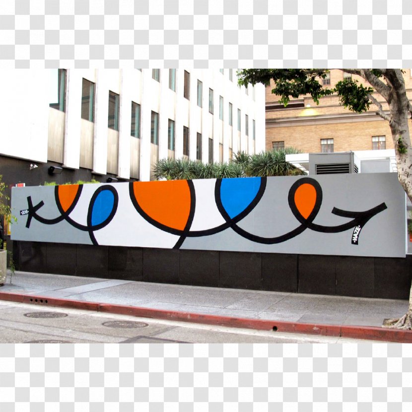 The Standard, Downtown LA Graffiti High Line Mural - Los Angeles Transparent PNG