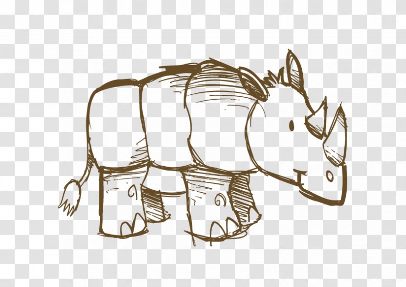 Hippopotamus Drawing - Brand - Vector Hippo Transparent PNG