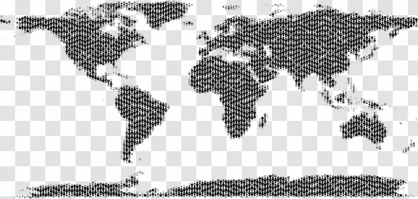 World Map Wall Decal Continent Transparent PNG