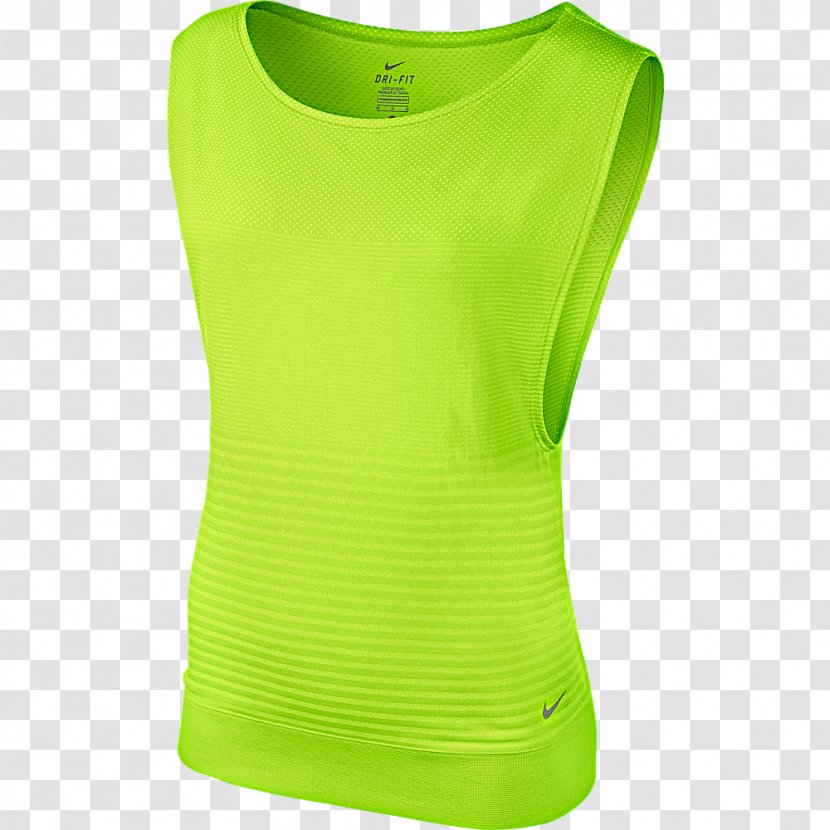 T-shirt Clothing Top Nike Sleeveless Shirt - Vest Transparent PNG
