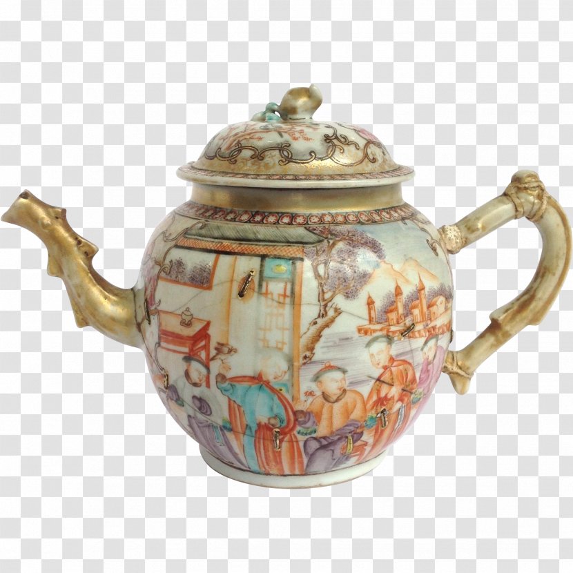 Teapot Ceramic Kettle Tableware Porcelain - Pottery Transparent PNG