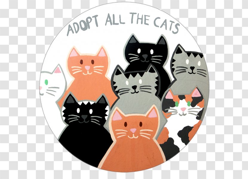 Whiskers Cat Pin Badges Button - Craft Transparent PNG