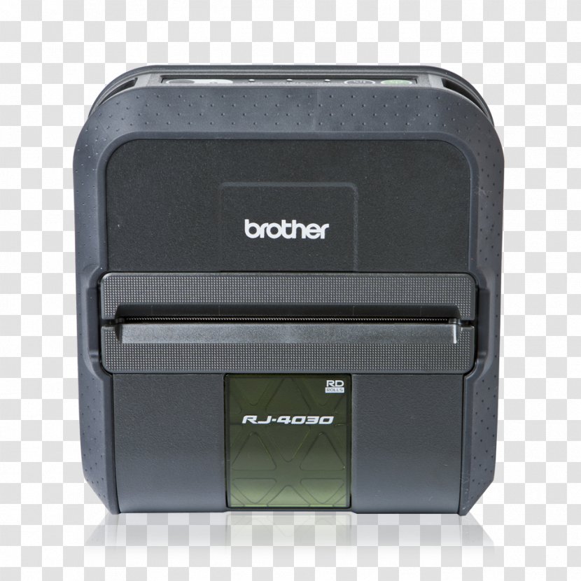 Laptop Brother RJ4040-K RuggedJet Mobile Printer Kit With Wi-Fi, Industries RJ-4030 - Document Transparent PNG