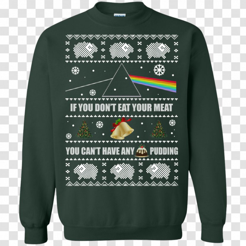 T-shirt Sleeve Christmas Jumper Hoodie Sweater - Gift Transparent PNG