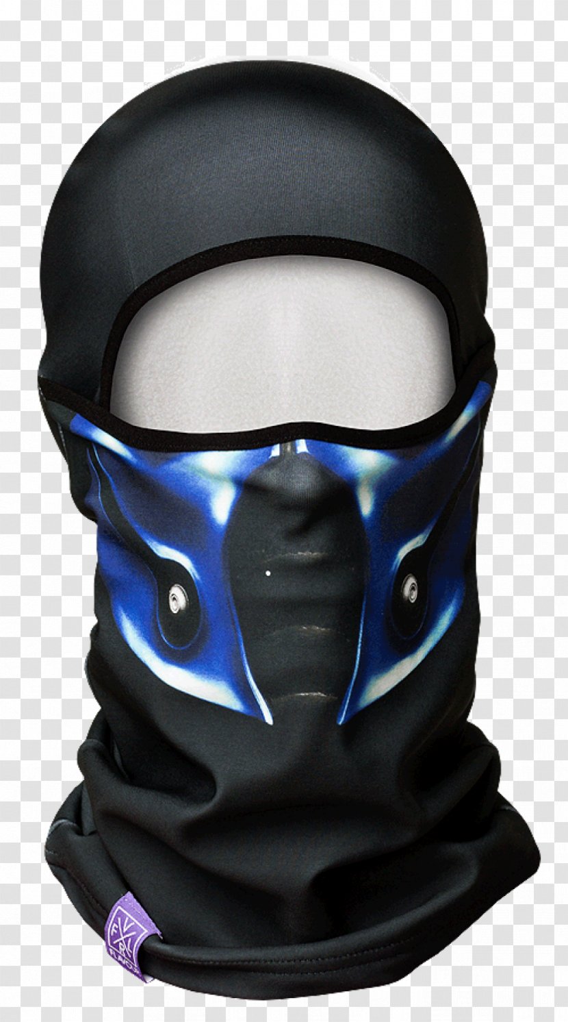 Sub-Zero Ski & Snowboard Helmets Scorpion Balaclava Mortal Kombat - Headgear Transparent PNG