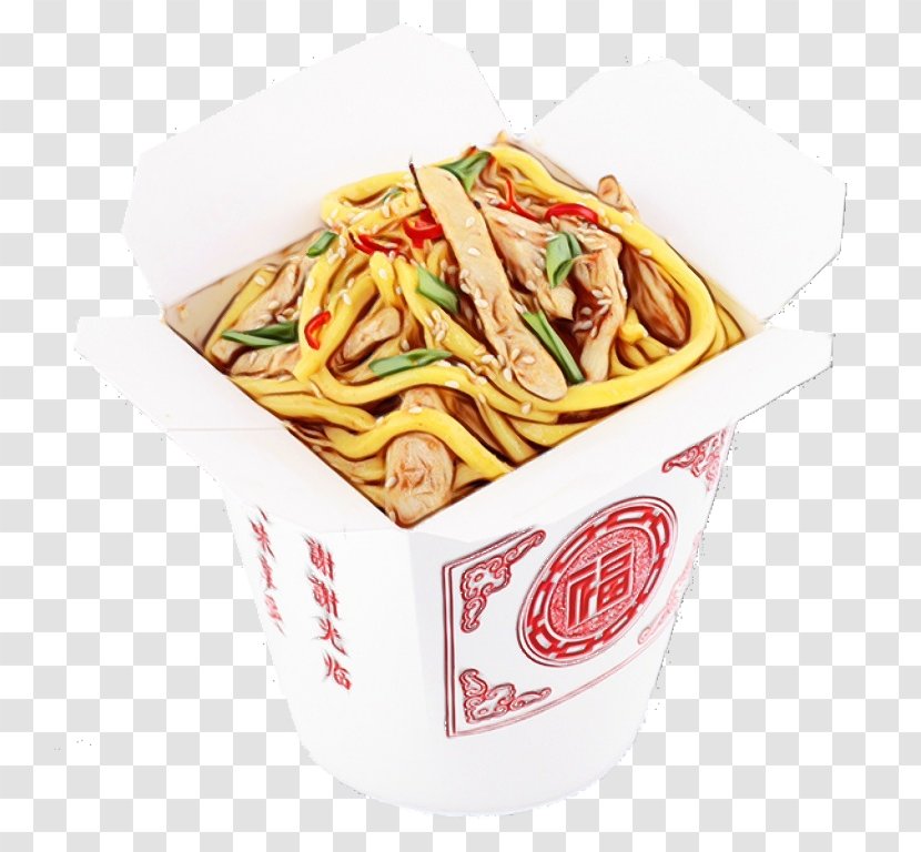Food Cuisine Noodle Dish Ingredient - Lo Mein - Yi Transparent PNG