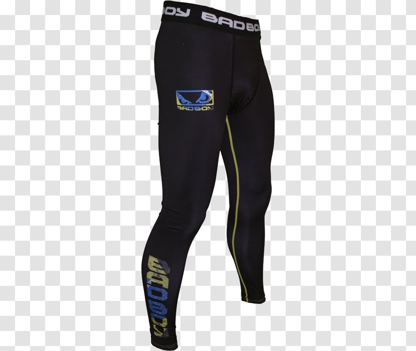 Leggings Pants Clothing Wetsuit Shorts - Tights - MMA Throwdown Transparent PNG