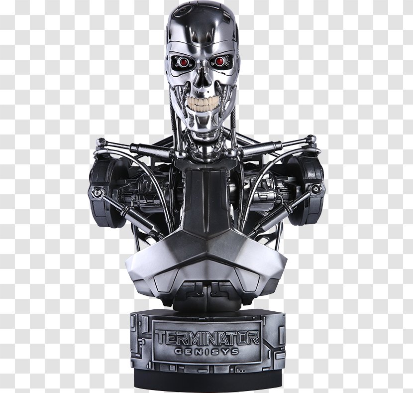 The Terminator Endoskeleton Film Bust - Centimeter - Blueprints Transparent PNG