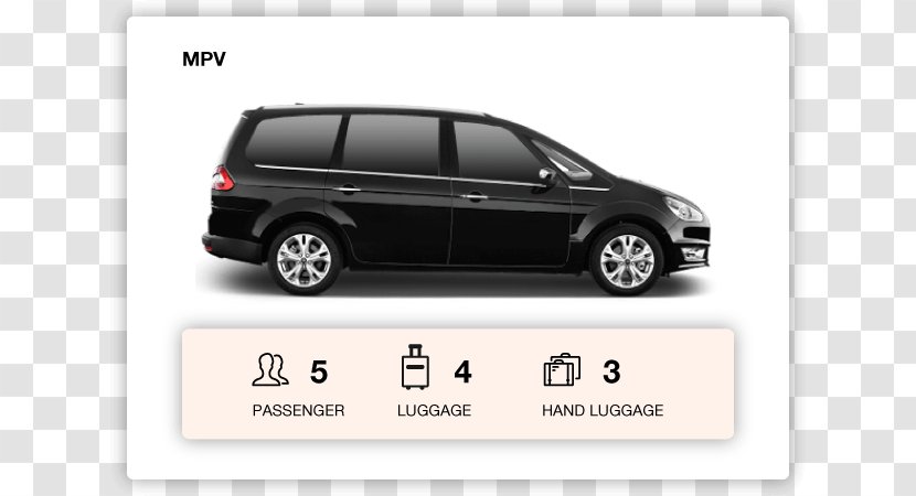 Minivan Bumper Compact Car MPV - Motor Vehicle - London Cab Transparent PNG