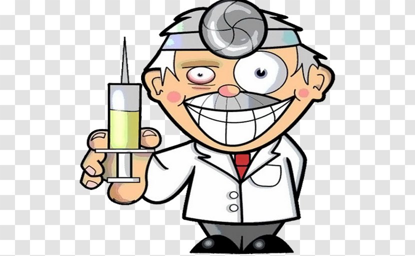 Cartoon Physician Drawing Clip Art - Royaltyfree - Medicine Transparent PNG