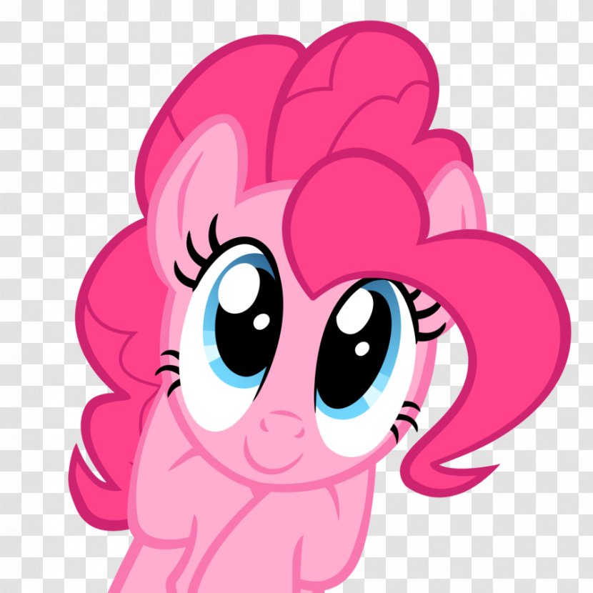 Pinkie Pie Rainbow Dash Twilight Sparkle Applejack Pony - Heart - Flower Transparent PNG
