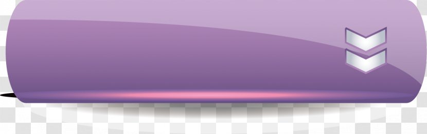 Purple Rectangle - Violet - Vector Retro Bright Button Material Transparent PNG