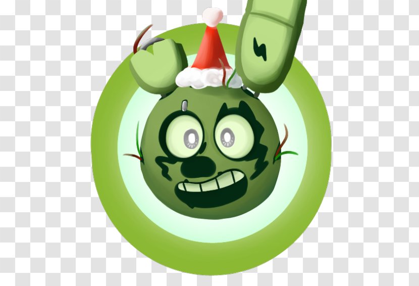 Green Christmas Ornament Vegetable Smiley Transparent PNG