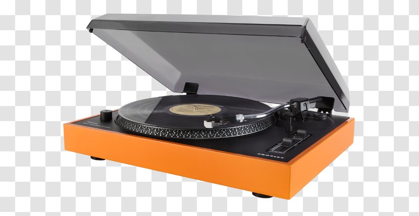 Crosley Advance CR6009A Phonograph Record Turntable - Player Transparent PNG
