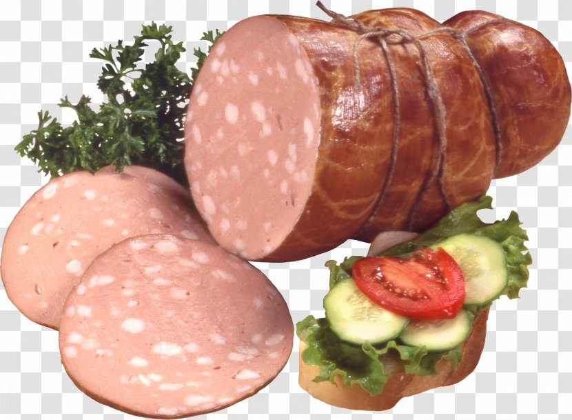 Sausage Hot Dog Bacon Ham Breakfast - Mettwurst Transparent PNG