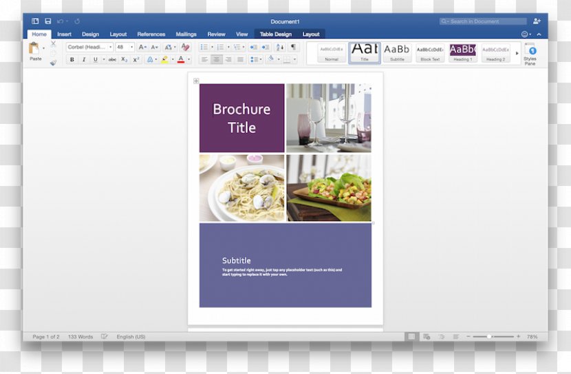 Microsoft Office For Mac 2011 2016 Word Transparent PNG