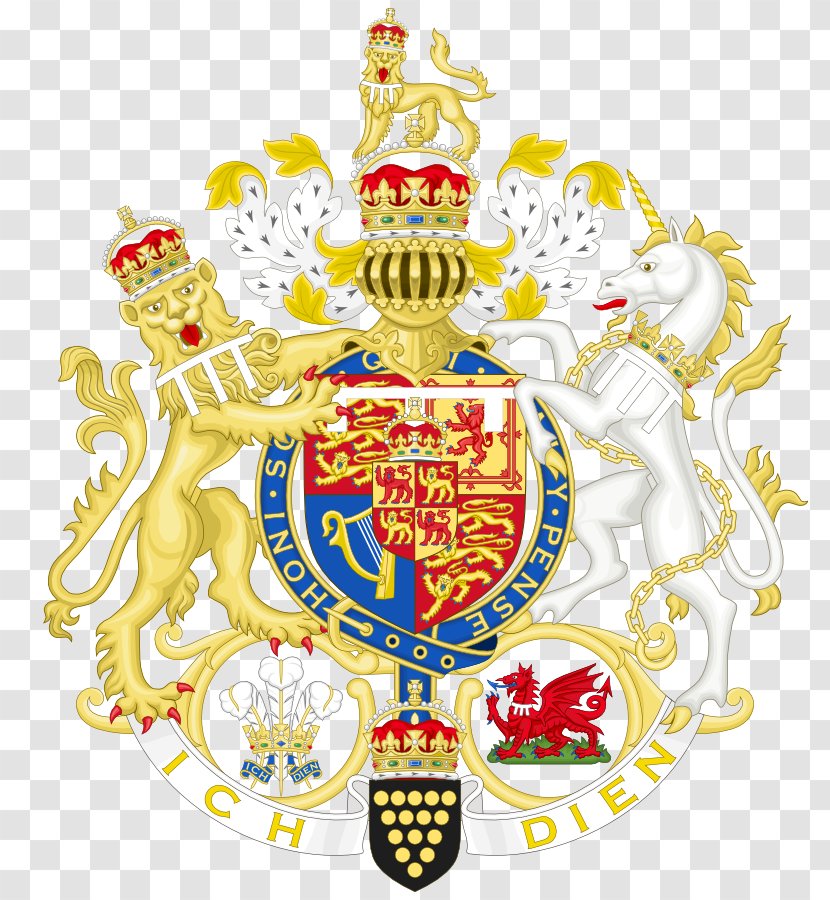 Prince Of Wales's Feathers Royal Coat Arms The United Kingdom - Wales - S Transparent PNG