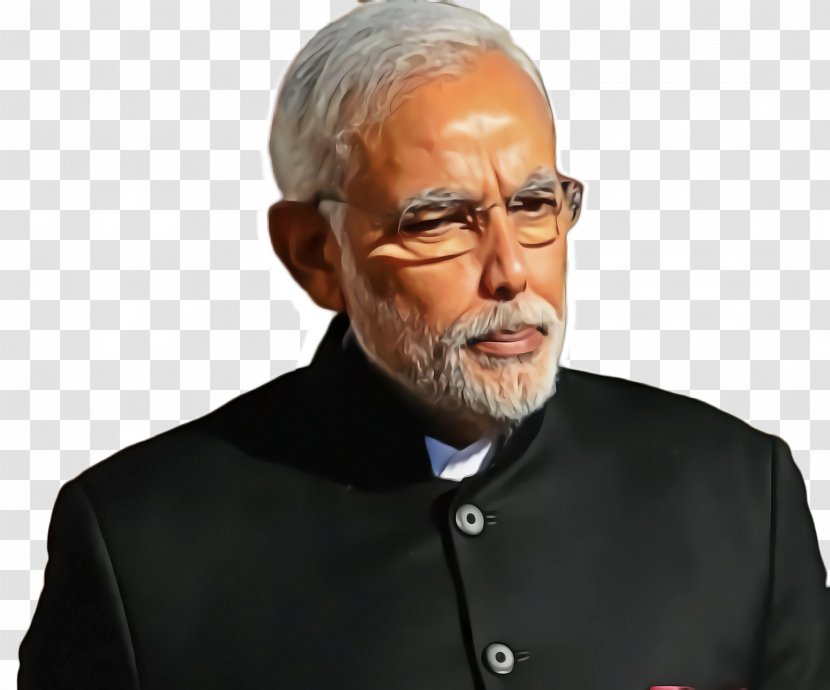 Modi Cartoon - Narendra - Moustache Elder Transparent PNG