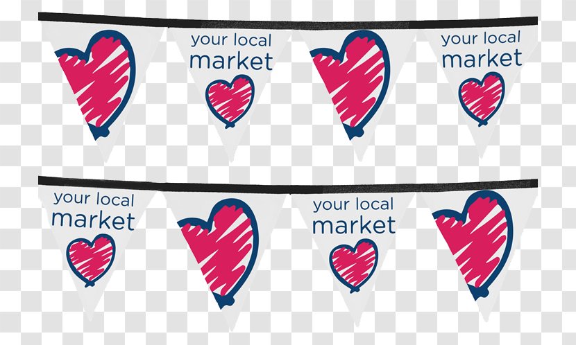 Market Love Product Gala Graphics Ltd Banner - Circus Bunting Transparent PNG