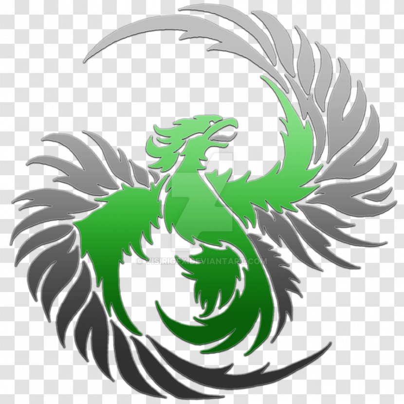 Stencil Airbrush Art Firebird - Fictional Character - Phoenix Transparent PNG